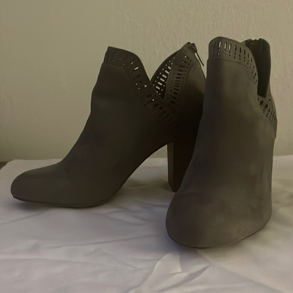 Torrid Perforated V-Cut Heel Bootie